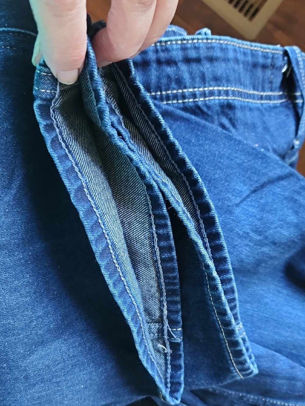 We The Free Button Fly Wide Leg Jeans Size 28 - Picture 14 of 14
